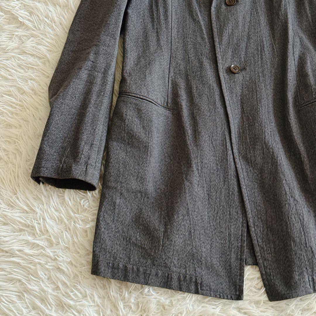 Y’s ワイズ ロングコートジャケット 羽織り 2サイズ グレー ユニセックス