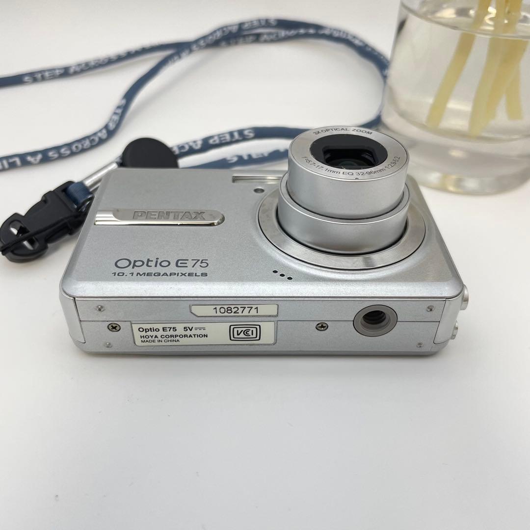 スマホ転送OK✨PENTAX Optio E75✨動作確認済 可愛いコンデジ♪