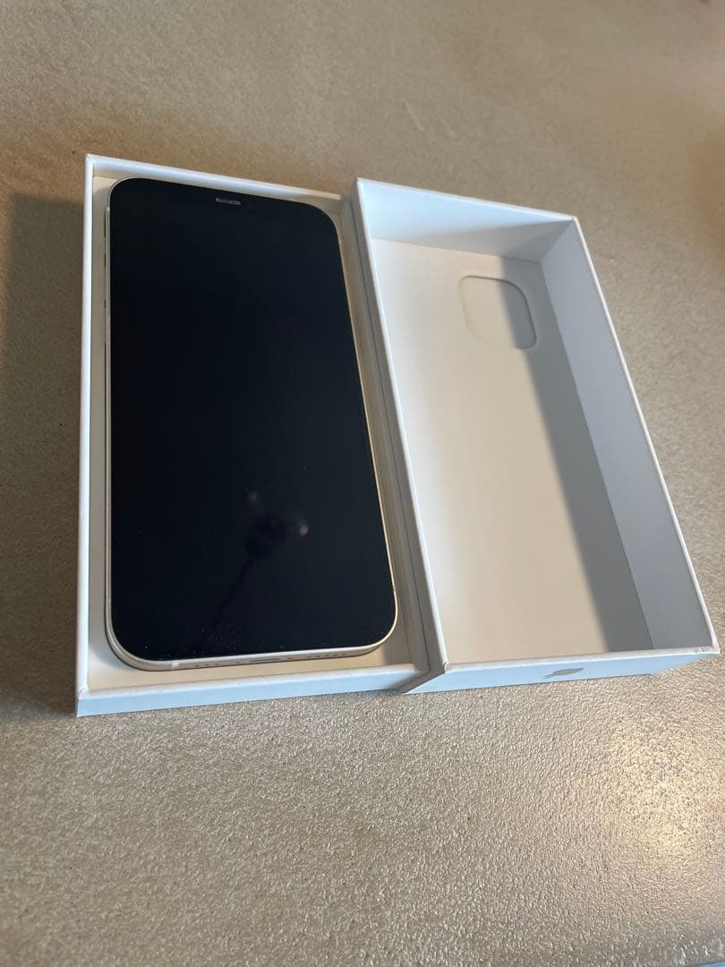 Apple iphone12 128GB ホワイト 付属品/箱あり
