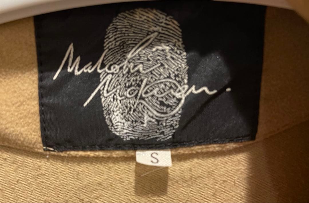 90s Malcolm Mclaren モールスキン ミリタリーシャツ パンク