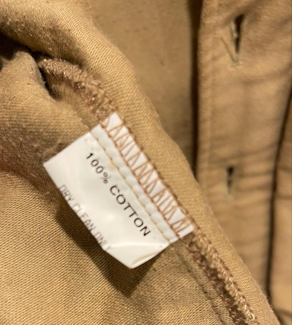 90s Malcolm Mclaren モールスキン ミリタリーシャツ パンク