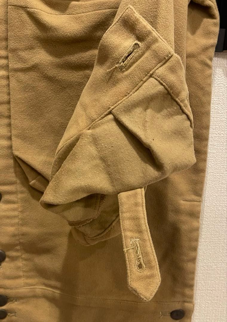 90s Malcolm Mclaren モールスキン ミリタリーシャツ パンク