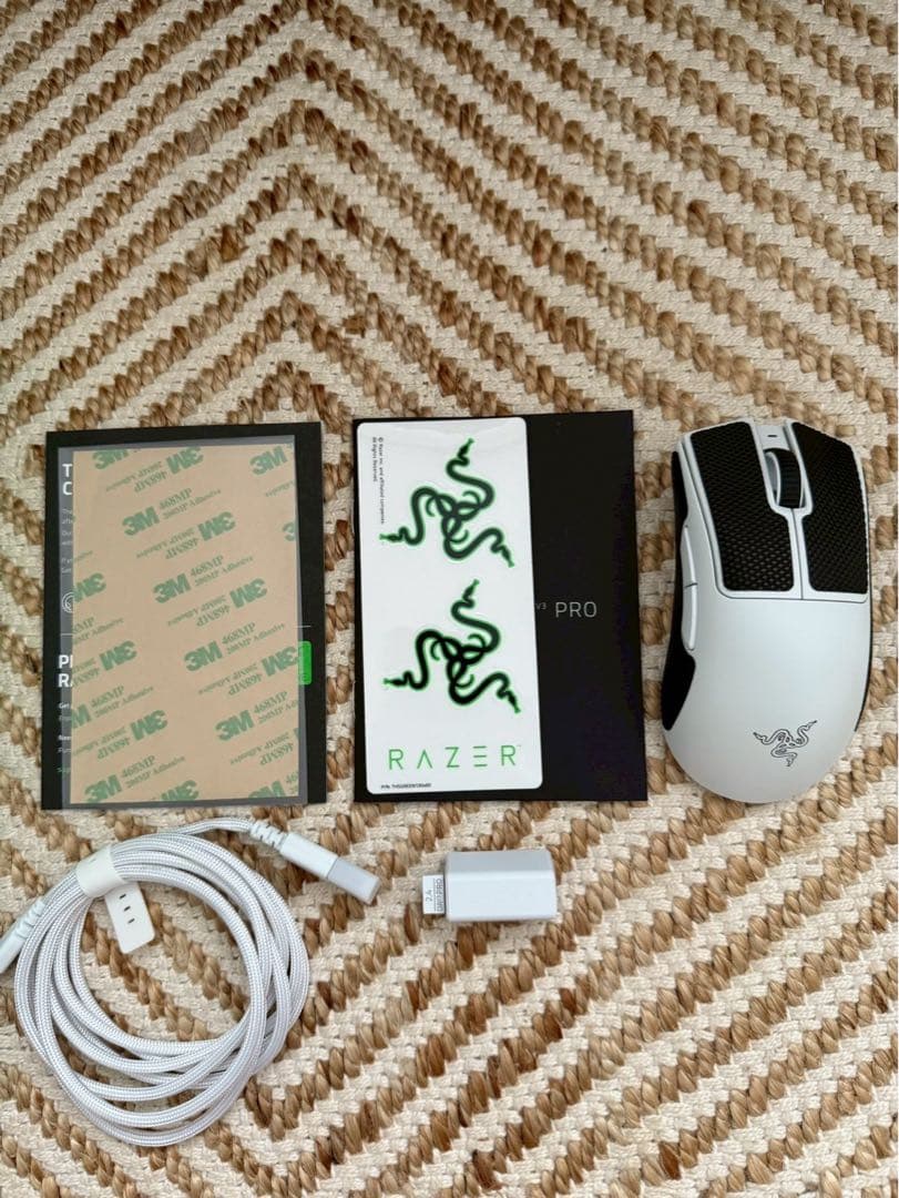 Razer Deathadder V3 pro + 8kHzドングル