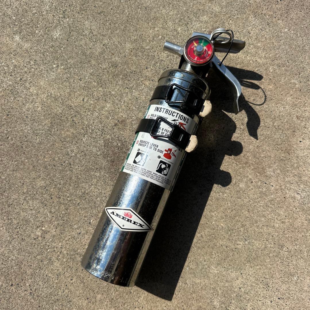 HALON 消火器　AMEREX 当時物　アメ車　旧車　vw 世田谷ベース