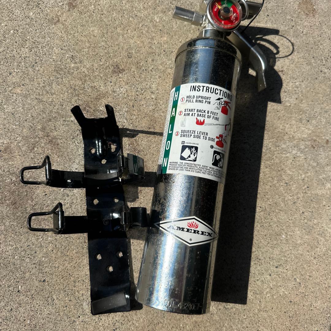 HALON 消火器　AMEREX 当時物　アメ車　旧車　vw 世田谷ベース