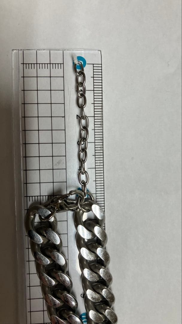 DIESEL チェーンネックレス シルバー