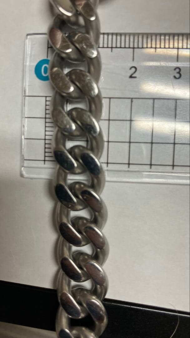 DIESEL チェーンネックレス シルバー