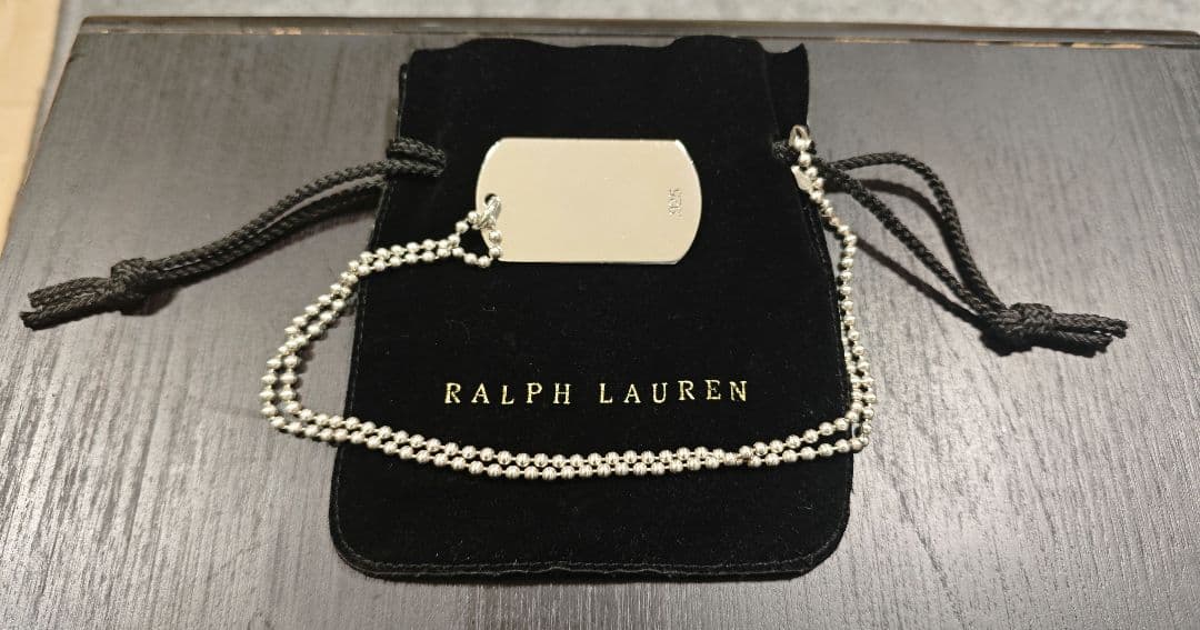 ラルフローレン RALPH LAUREN ドッグタグ ネックレス