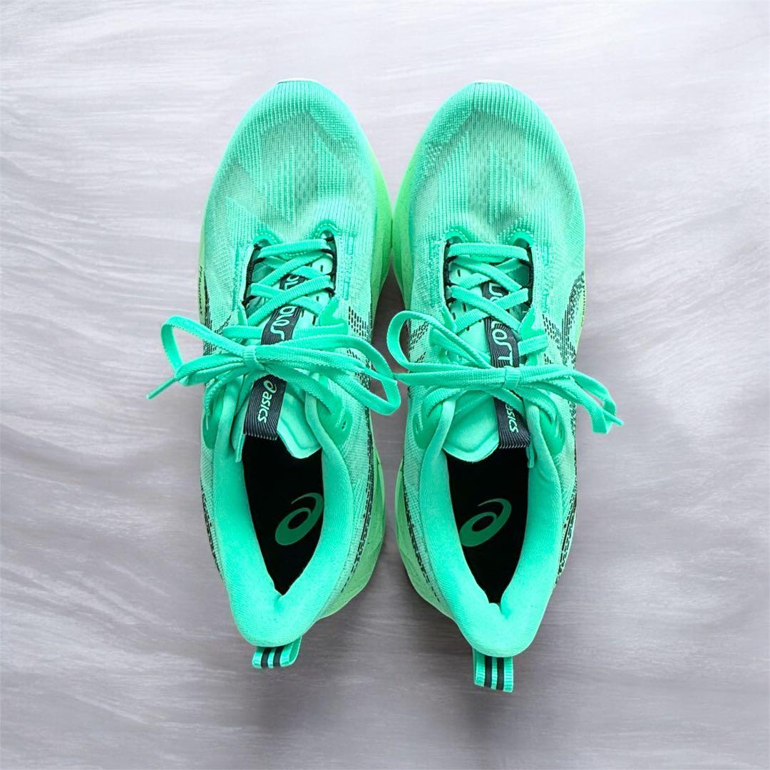 asics アシックス NOVABLAST 5 VITAL GREEN