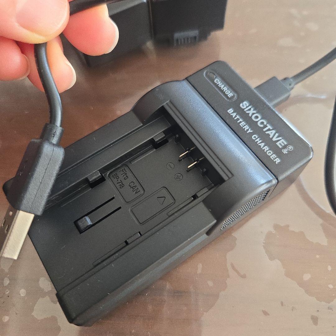 Canon HD iVIS HF M52 ビデオカメラ+説明書