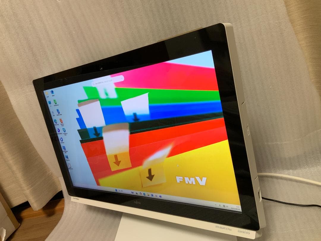 富士通FMVF77GDW/Win11/i7/8GB/2TB/BD/TV視聴可
