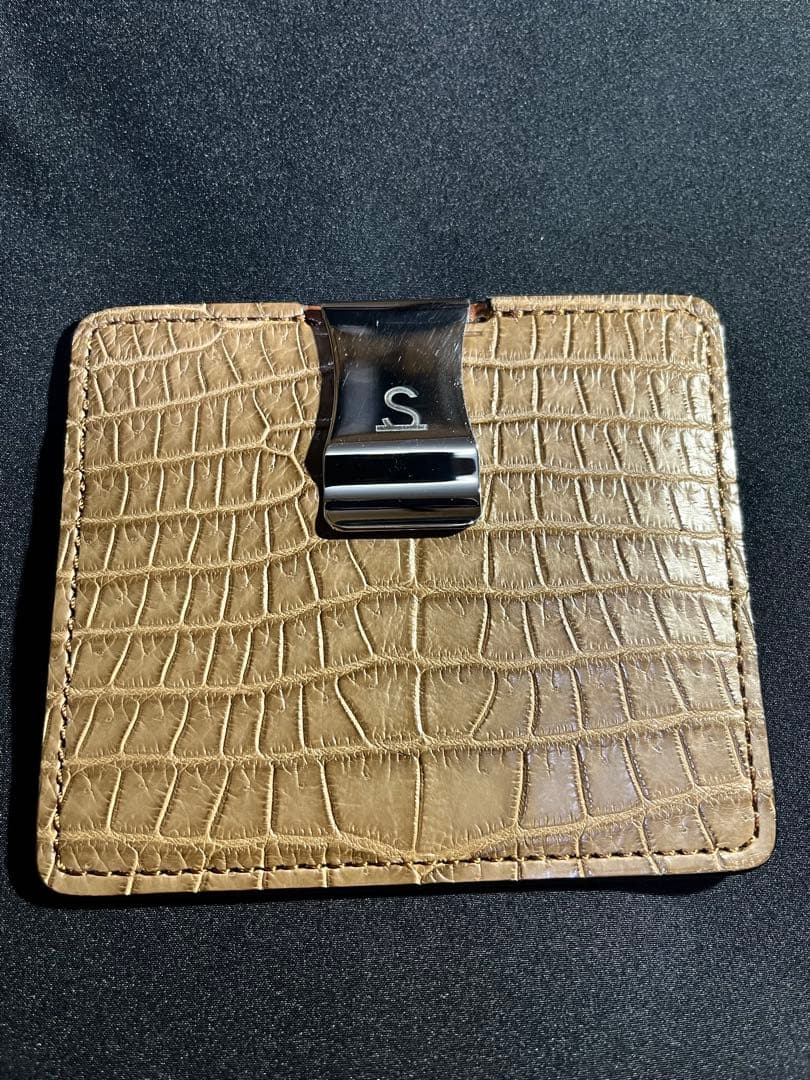 ワイルドスワンズ ミニマル ポロサス クロコ マネークリップ フラグメントケース