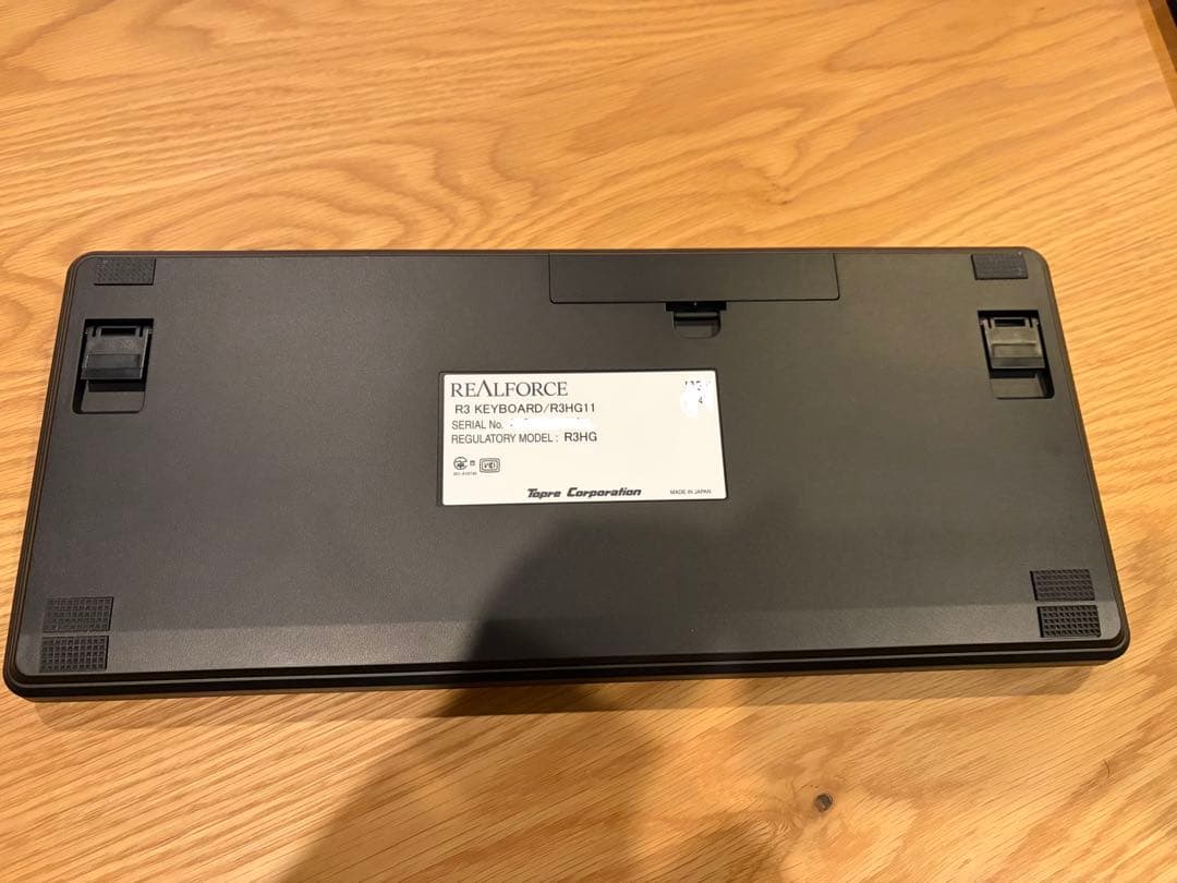 美品　値下げMac用配列キーボード　REAL FORCE R3HG11 本体のみ