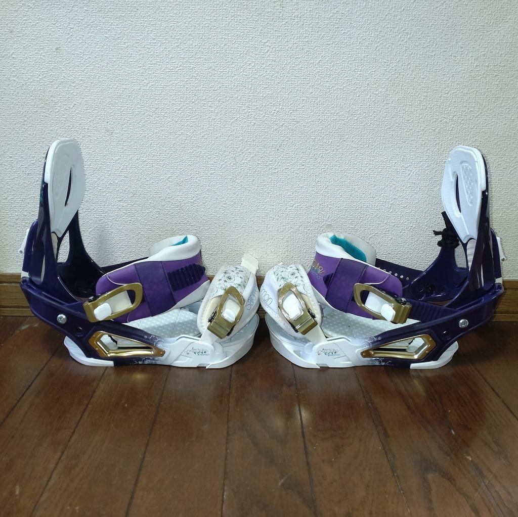 スノーボード ビンディング サロモン S/M レディース USED【2508】