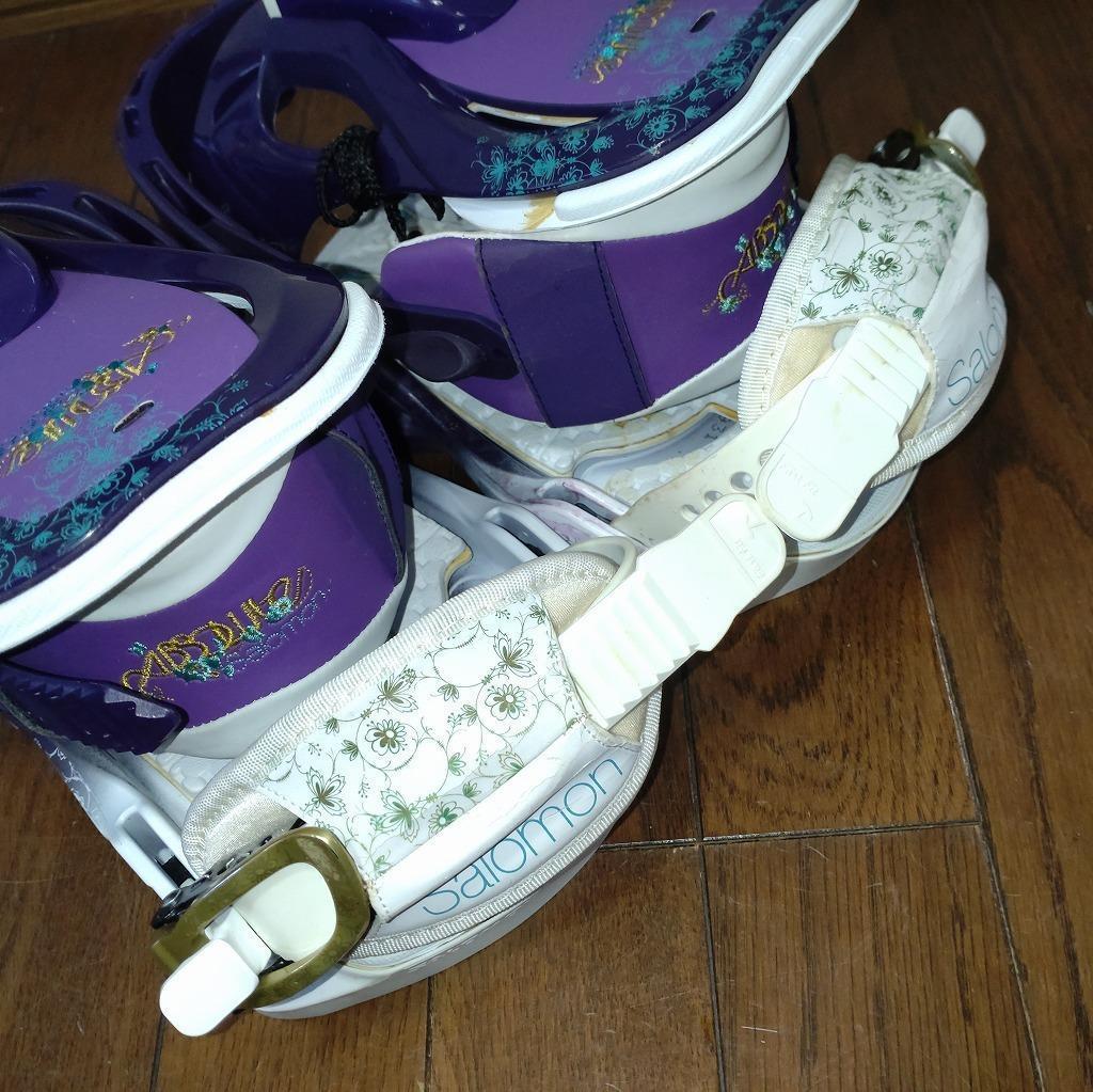 スノーボード ビンディング サロモン S/M レディース USED【2508】