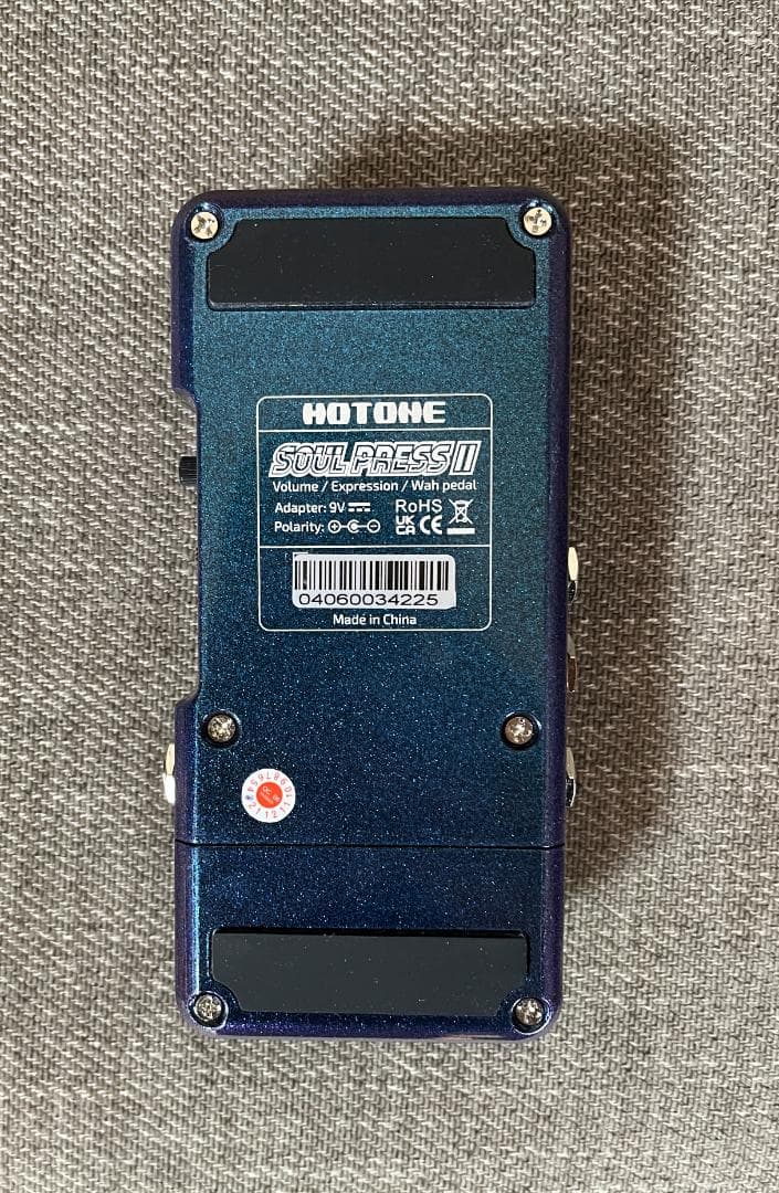 HOTONE SOUL PRESS II ボリューム/エクスプレッション/ワウ