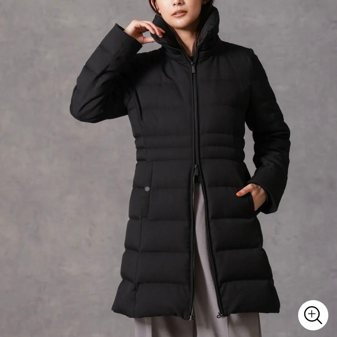 ナノユニバース　西川ダウン　2024 AW サージロングダウン　訳あり