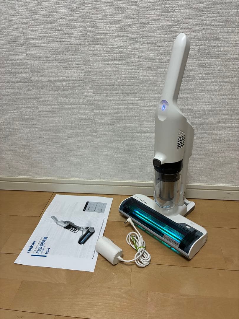 レイコップ　RS4-100JPWH UV除菌コードレス 布団クリーナー