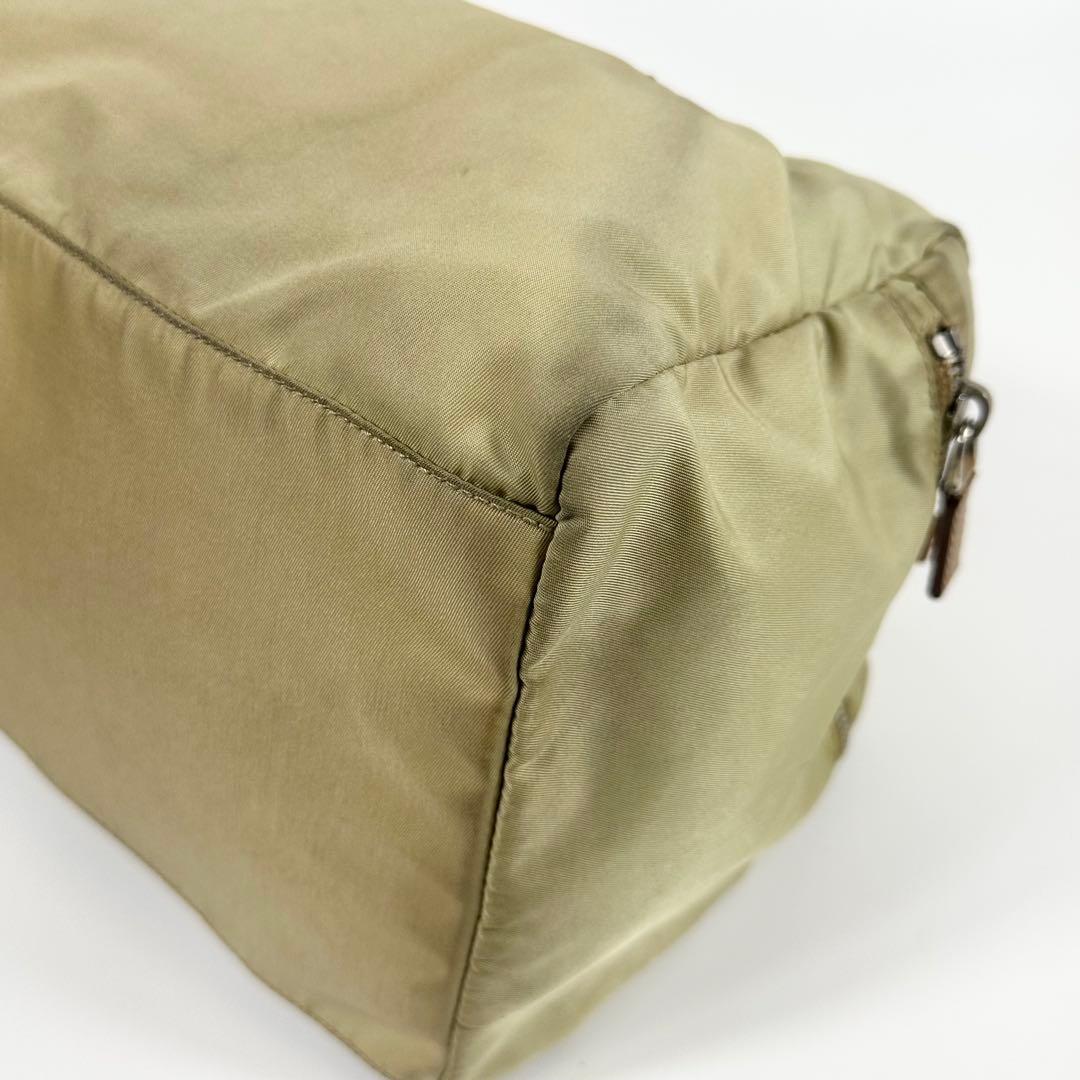 PRADA ナイロン ボストンバッグ ベージュ archive