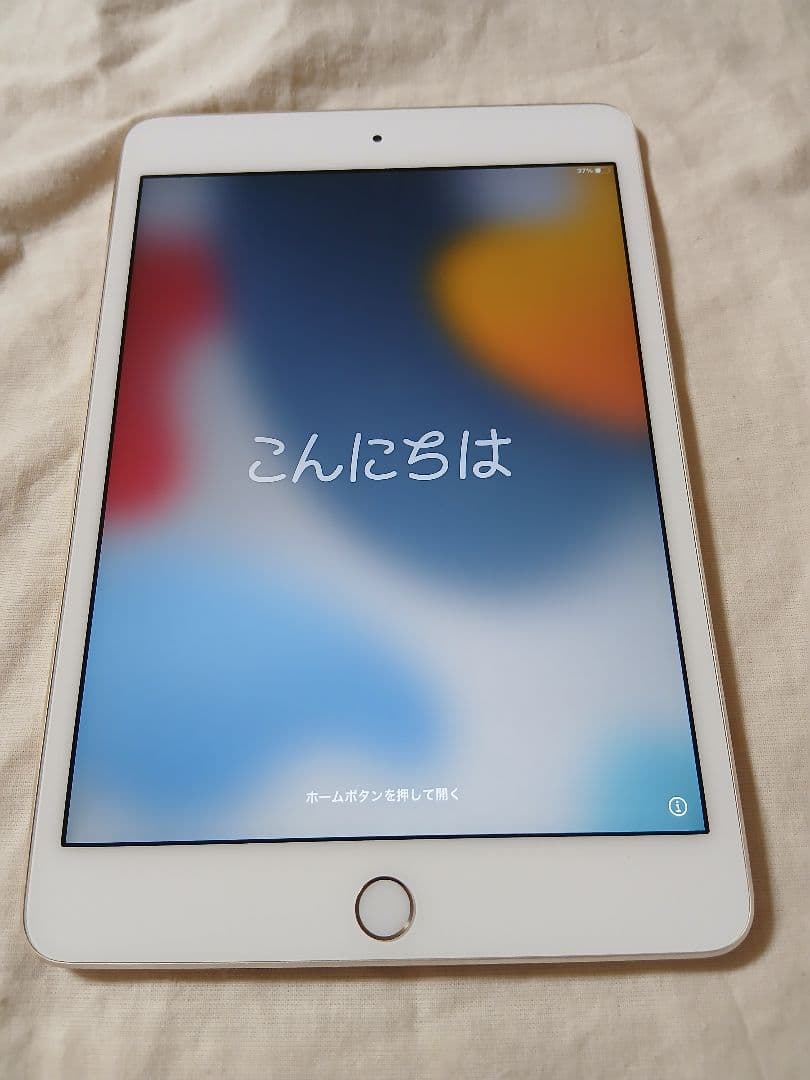 iPad mini4 バッテリー86%