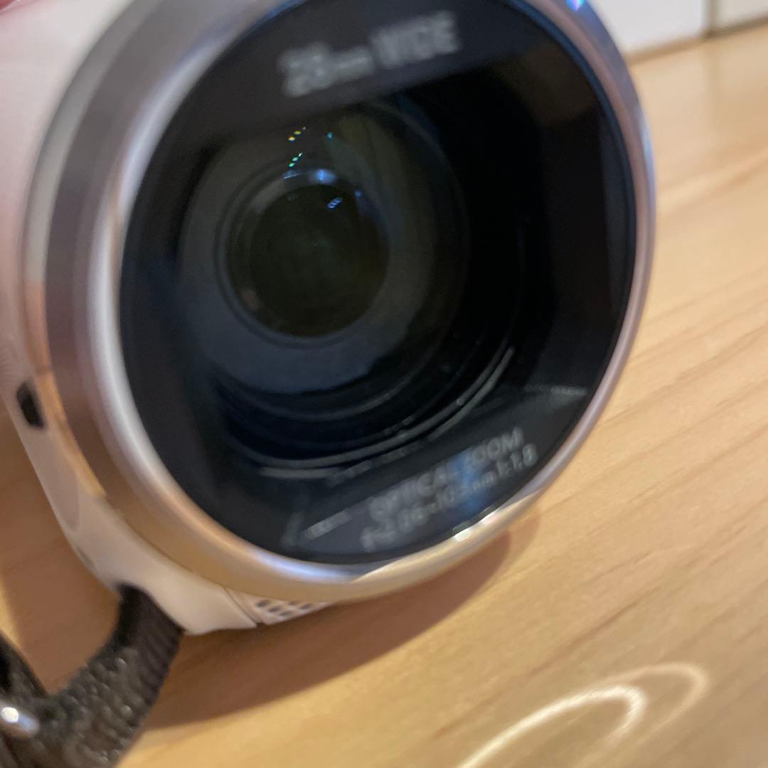 Panasonic HC-V360MS ホワイト　大容量バッテリー＆ケース付き！