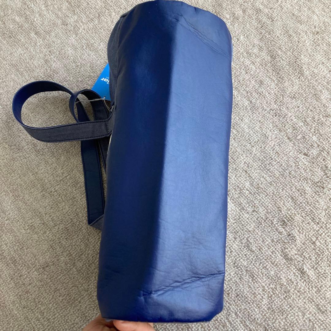 ファミリア　デニムバッグ　ドラムバッグ