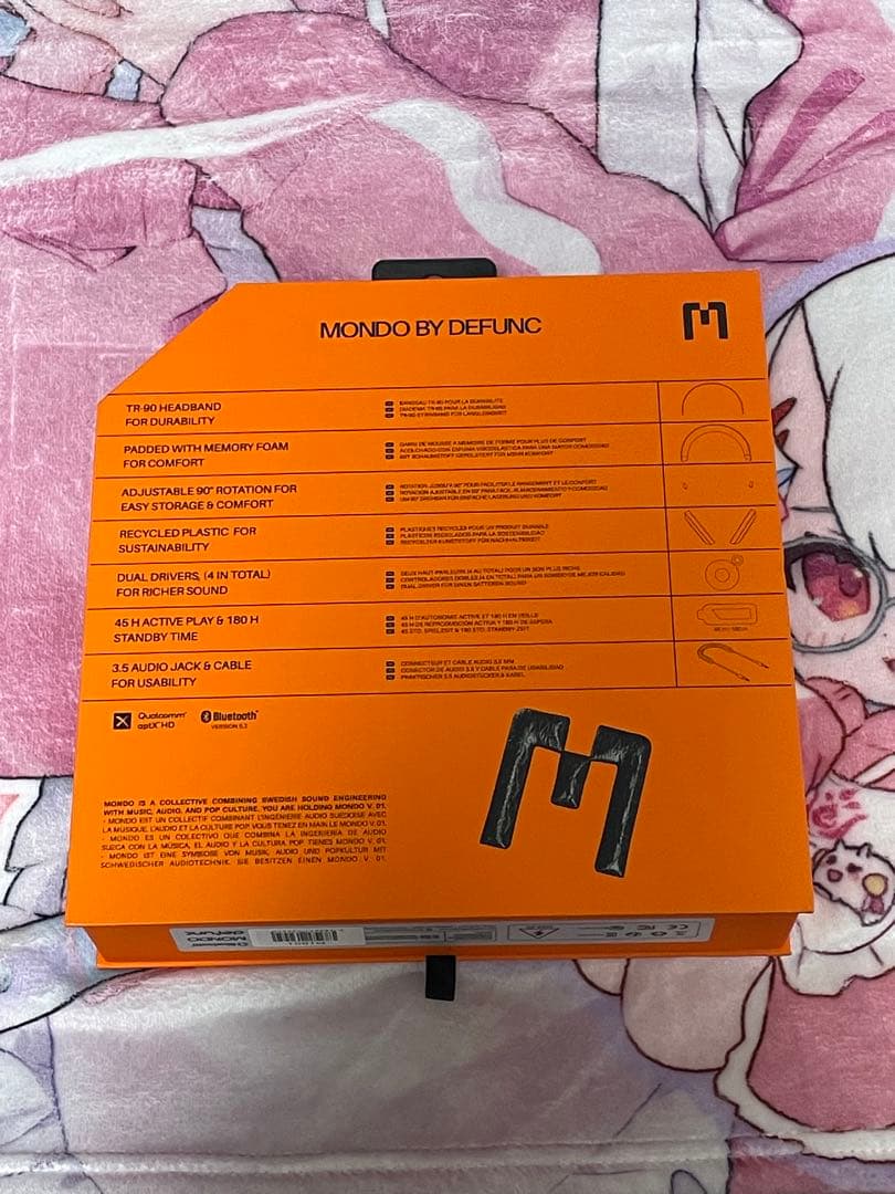 最終値下げ‼️MONDO Over-ear ワイヤレスヘッドホン ブラック