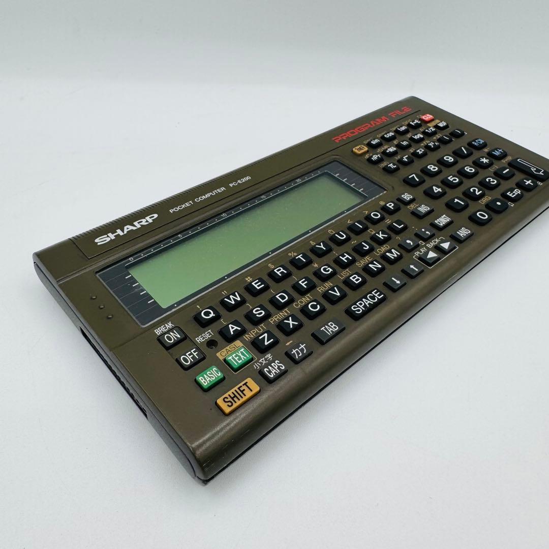 ポケットコンピュータ SHARP PC-E200 ポケコン