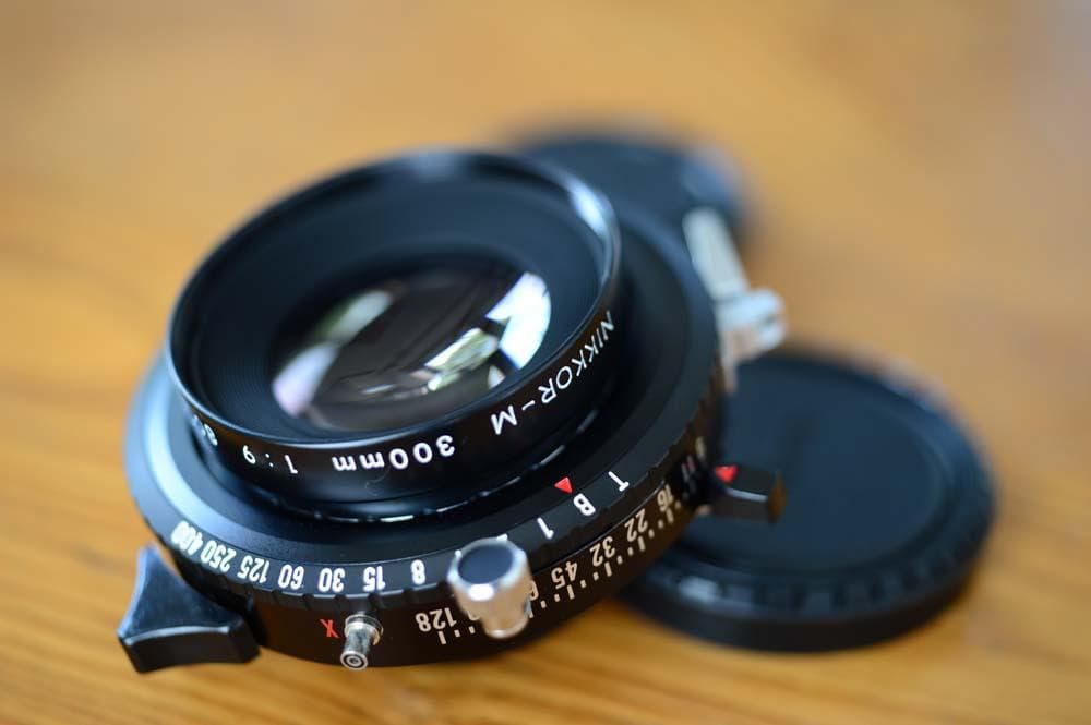 美品 Nikkor M 300mm f9 大判用レンズ