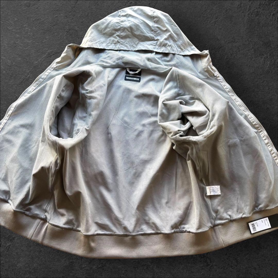 WIND AND SEA x GOD SELECTIONナイロンパーカー　グレー