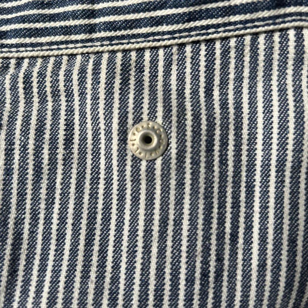 PAY-DAY ヒッコリーストライプオーバーオール