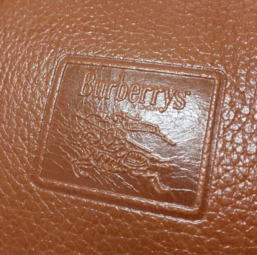 ［特別値下］Burberrys ミニボストンバッグ ブラウン