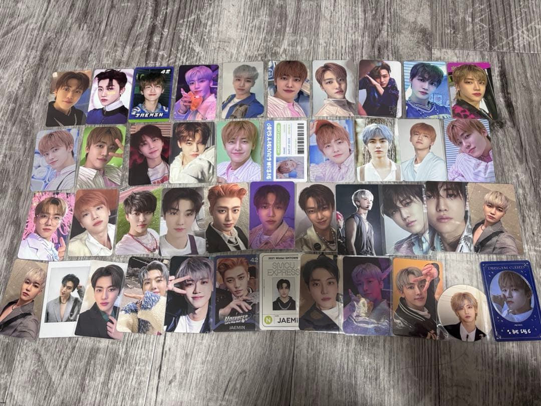 ジェミン トレカ まとめ 70枚以上