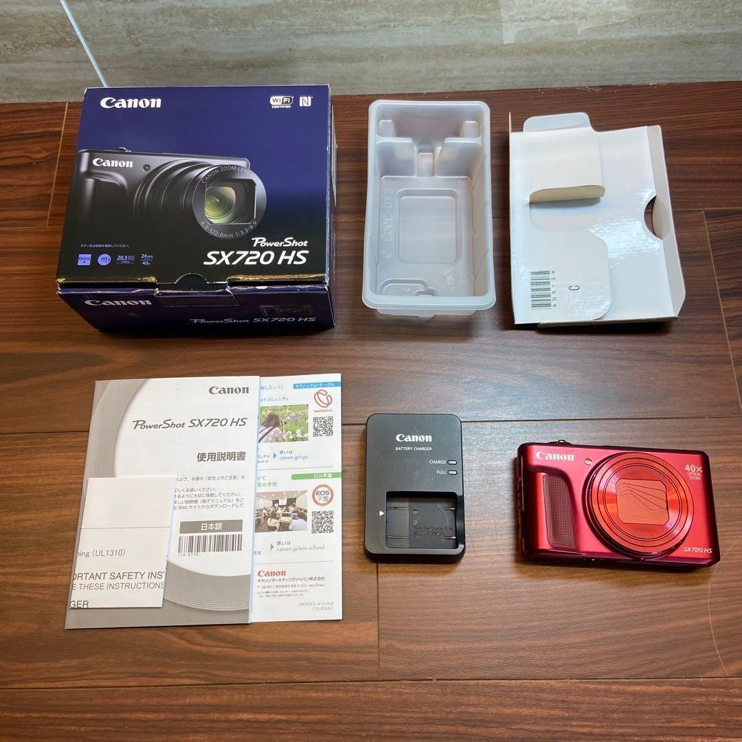 Canon PowerShot SX720 HS デジカメ ほぼ新品 4864