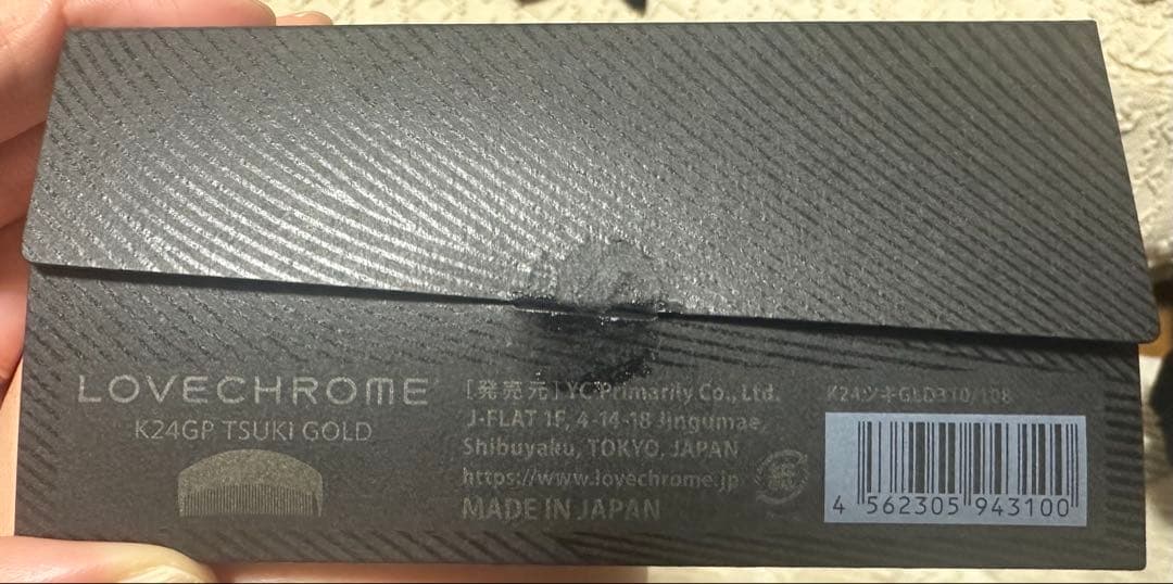 LOVE CHROME K24GPツキゴールド