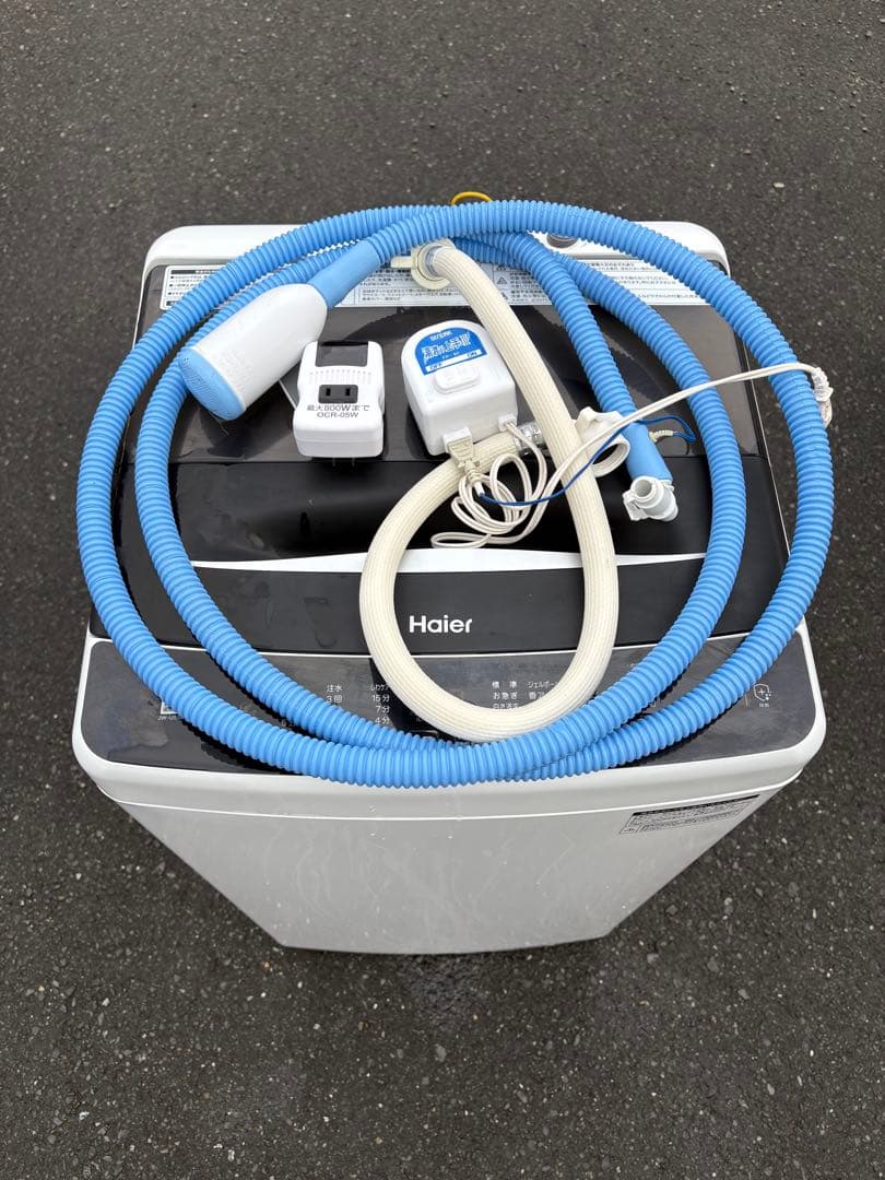 ハイアール　JW-U55A 洗濯機2022年製5.5キロT おまけ付