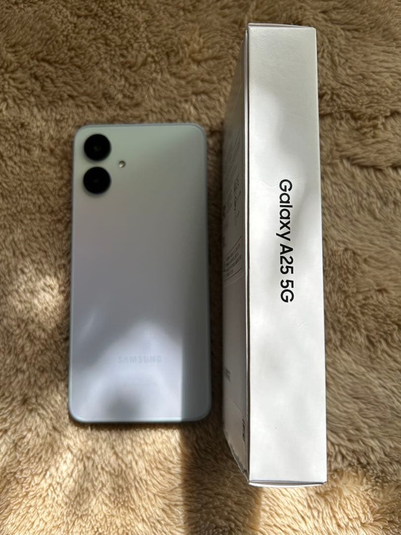 新品未使用Samsung Galaxy A25 5G 本体 ライトブルー