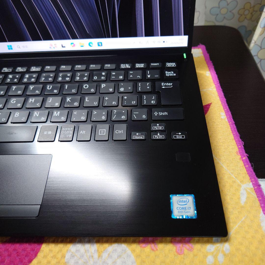 SIMフリー！限定モデル！超高画質4K！VAIO SX14！ノートパソコン！i7