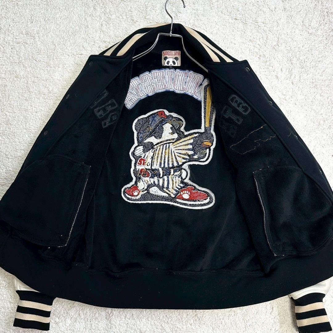 PANDIESTA パンディエスタ スタジャン ワッペン ブラック XLサイズ