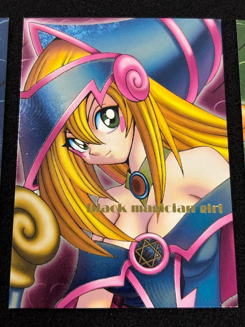 【2571】遊戯王　DDMブラック・マジシャン・ガールレリーフ3枚セット