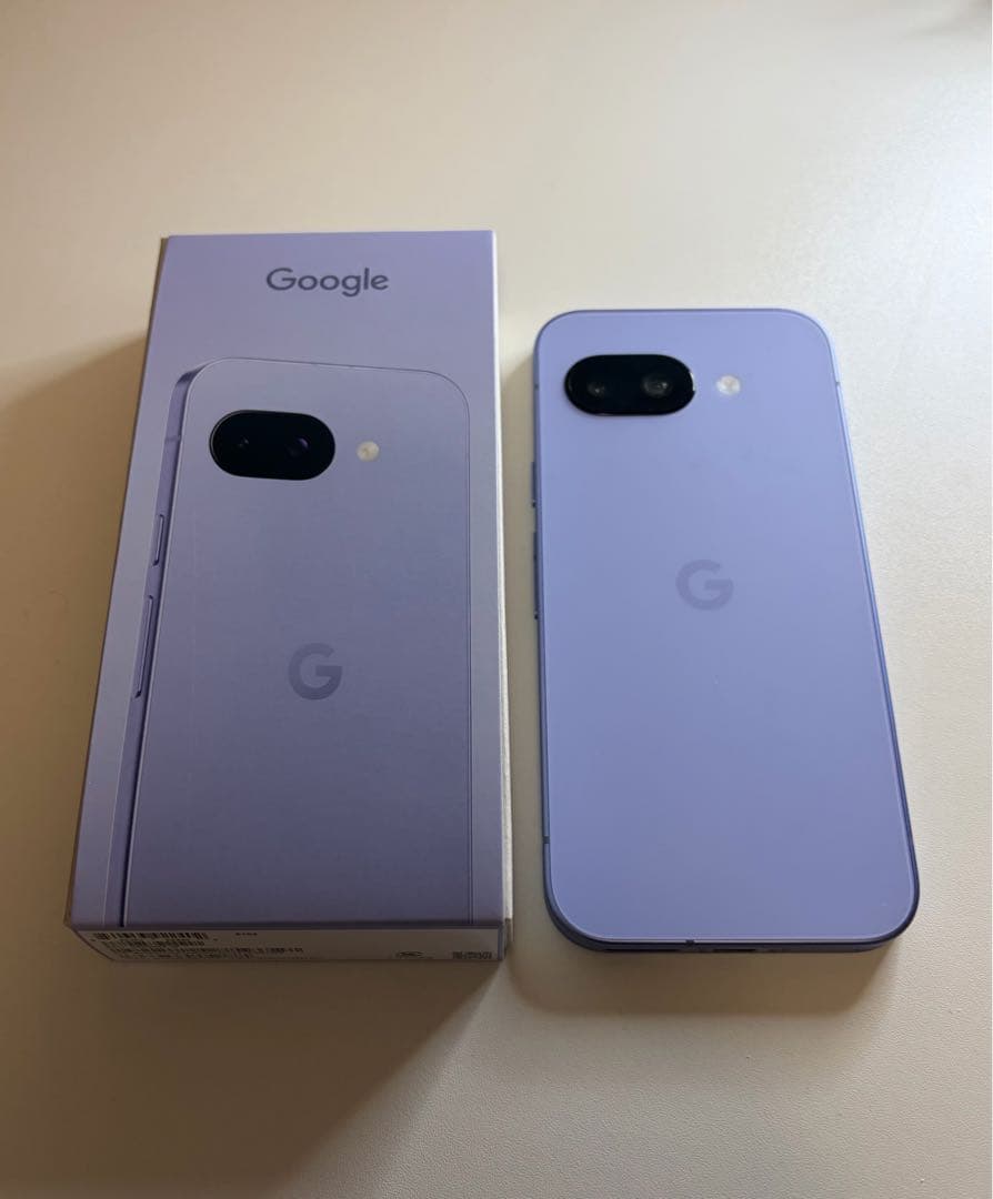 美品 Google Pixel 9a 128GB SIMフリー アイリス
