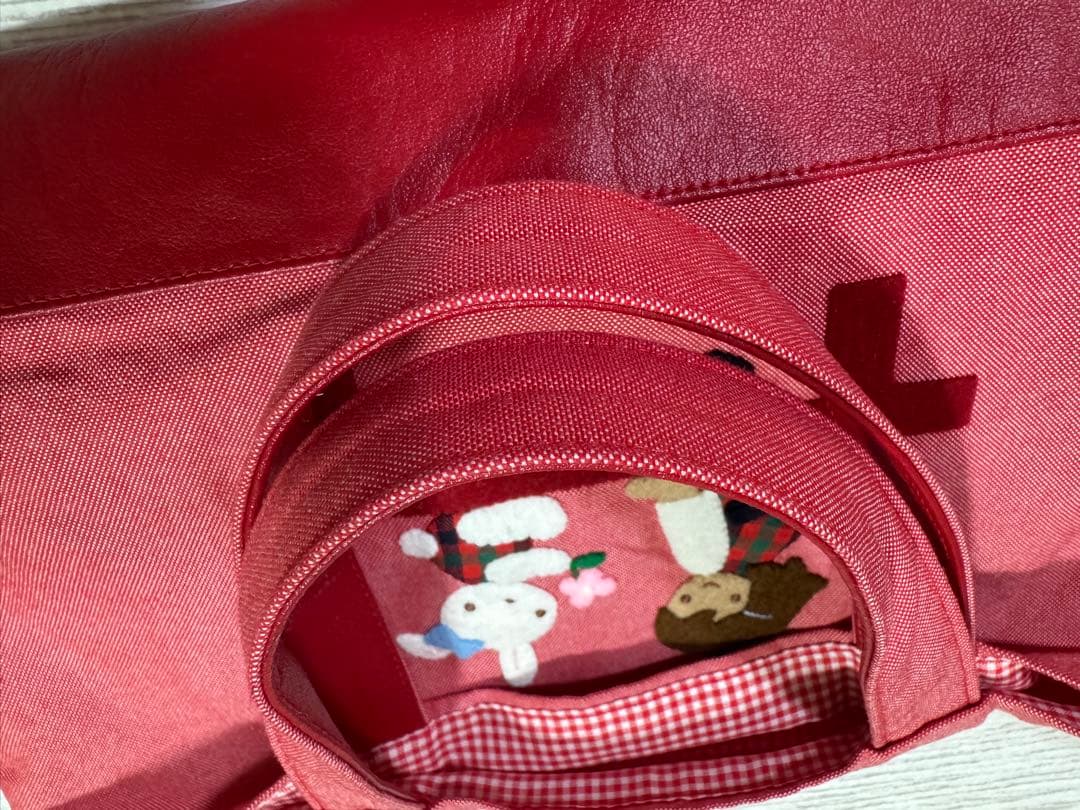 完売品♡ファミリア デニムバッグ ♡極美品