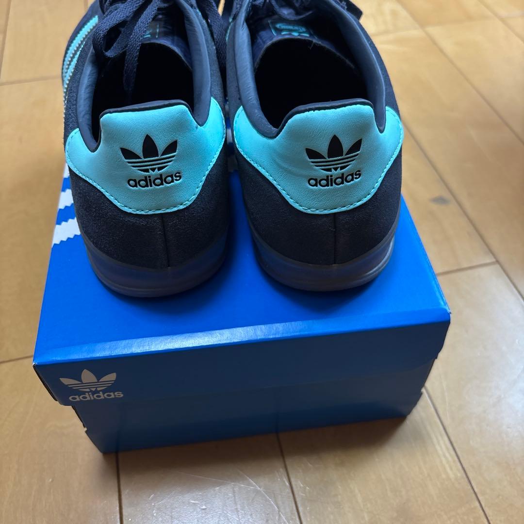 adidas Gazelle ネイビー/アクア
