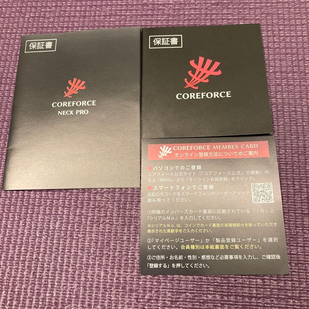正規品187,000円　コアフォースCOREFORCE ネックプロテラネックレス