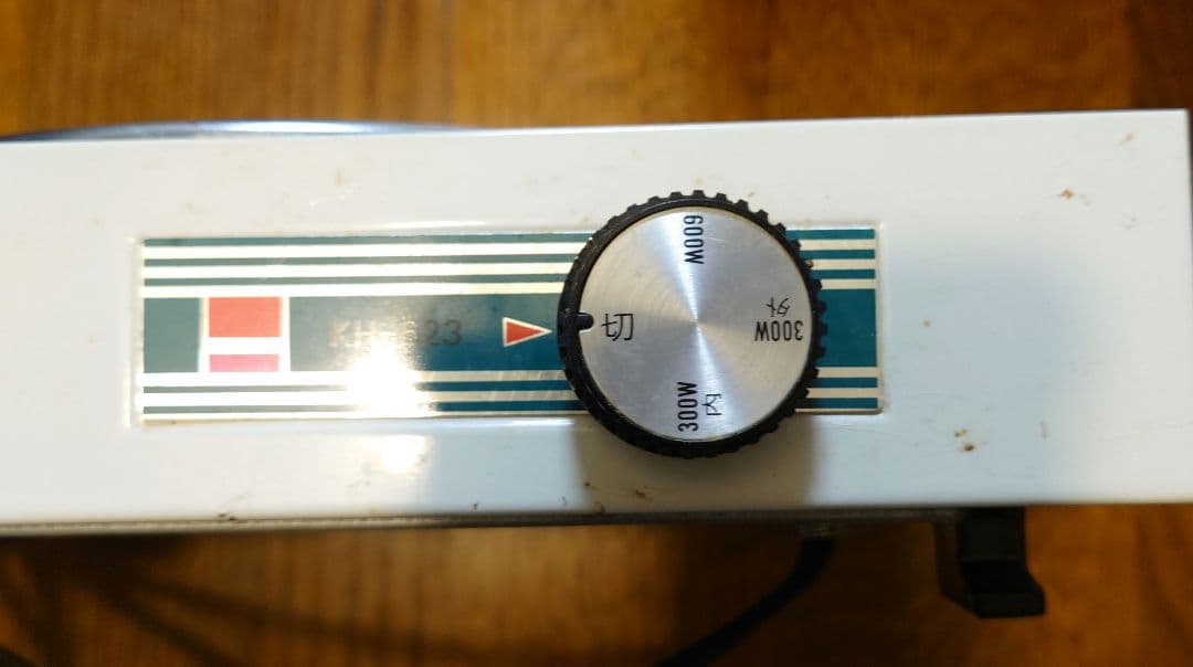 値下げシャープ レトロ電気コンロ KH-623