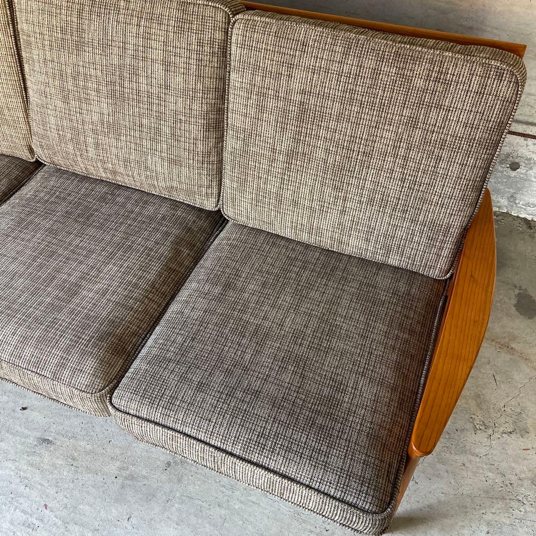 極美品　ACME Furniture ウィッカーラウンジ　3Pソファ