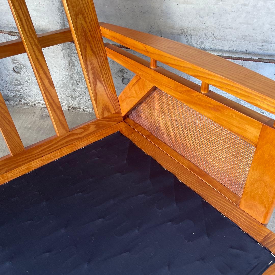 極美品　ACME Furniture ウィッカーラウンジ　3Pソファ