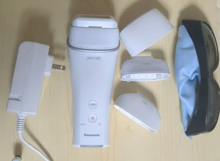 パナソニック 脱毛器 スムースエピ コンパクト ES-WH7A-W