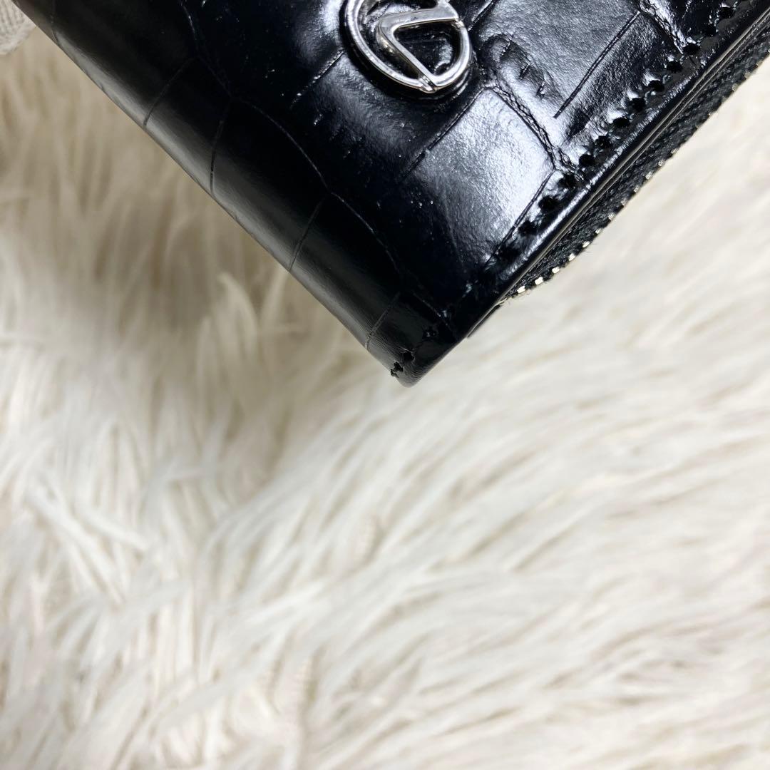 【未使用】 レクサス キーケース クロコ型押し ブラック