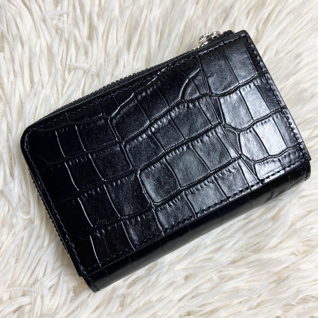 【未使用】 レクサス キーケース クロコ型押し ブラック